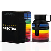 Odyssey Spectra perfume bottle and packaging on a white background