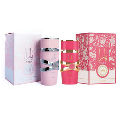 Lattafa Yara 2 Piece Gift Set Yara 3.4 oz EDP + Yara Candy 3.4 oz EDP for Women