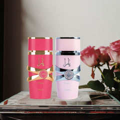Lattafa Yara 2 Piece Gift Set Yara 3.4 oz EDP + Yara Candy 3.4 oz EDP for Women