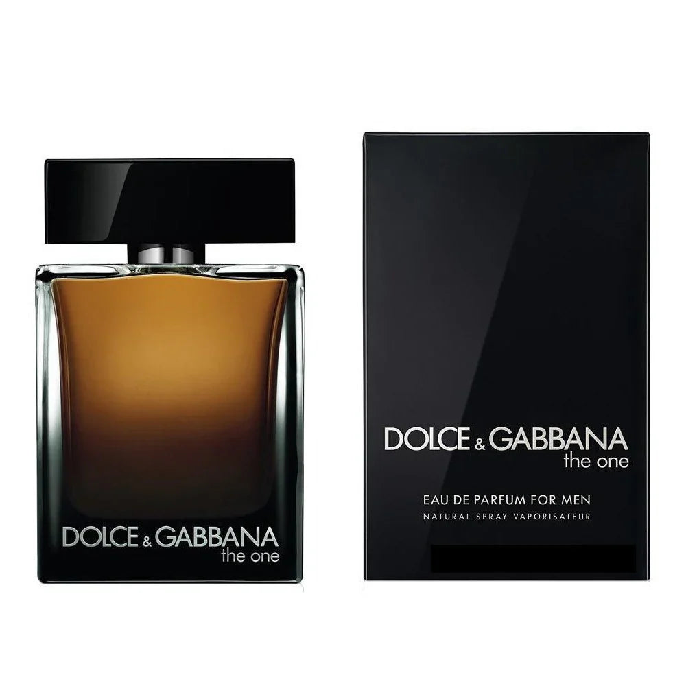 Dolce & Gabbana perfume bottle and packaging on a white background
