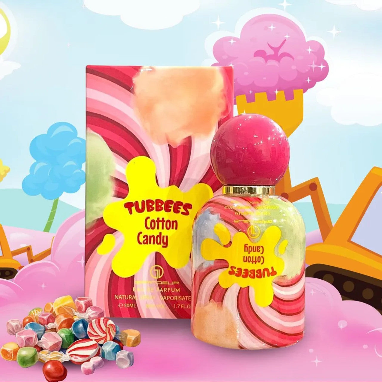 Tubbees Cotton Candy 1.7 oz EDP for Kids