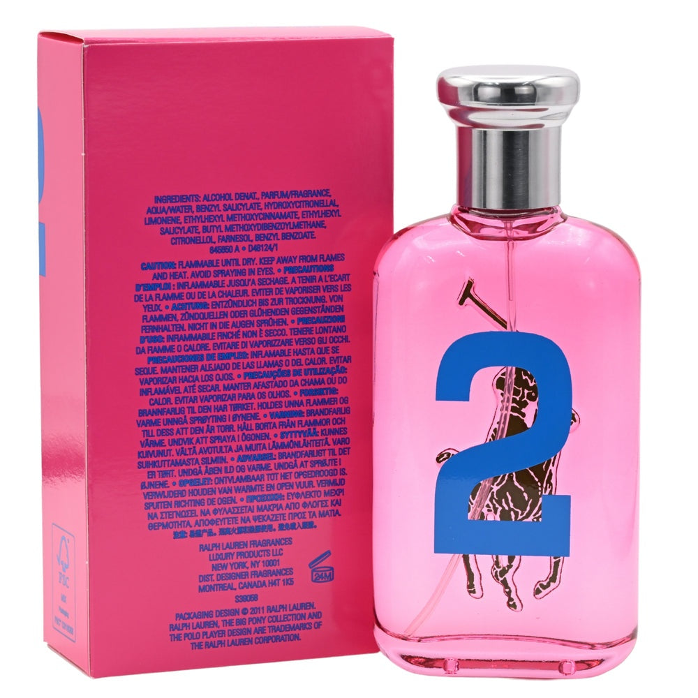 Big Pony #2 3.4 oz EDT for women