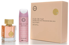 Club De Nuit 2-Piece Gift Set for Women (3.6 oz EDP + 6.7 oz Deo Spray)